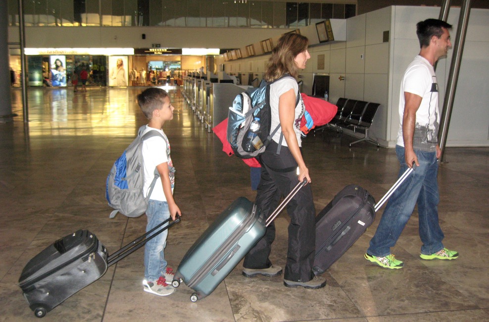 Saliendo de Alicante