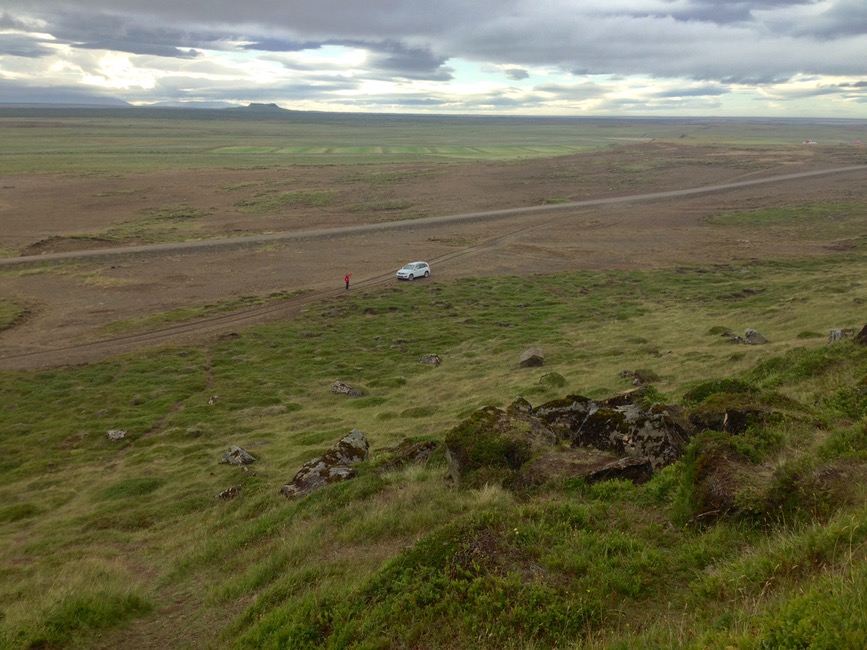 Vista desde columnas basalto